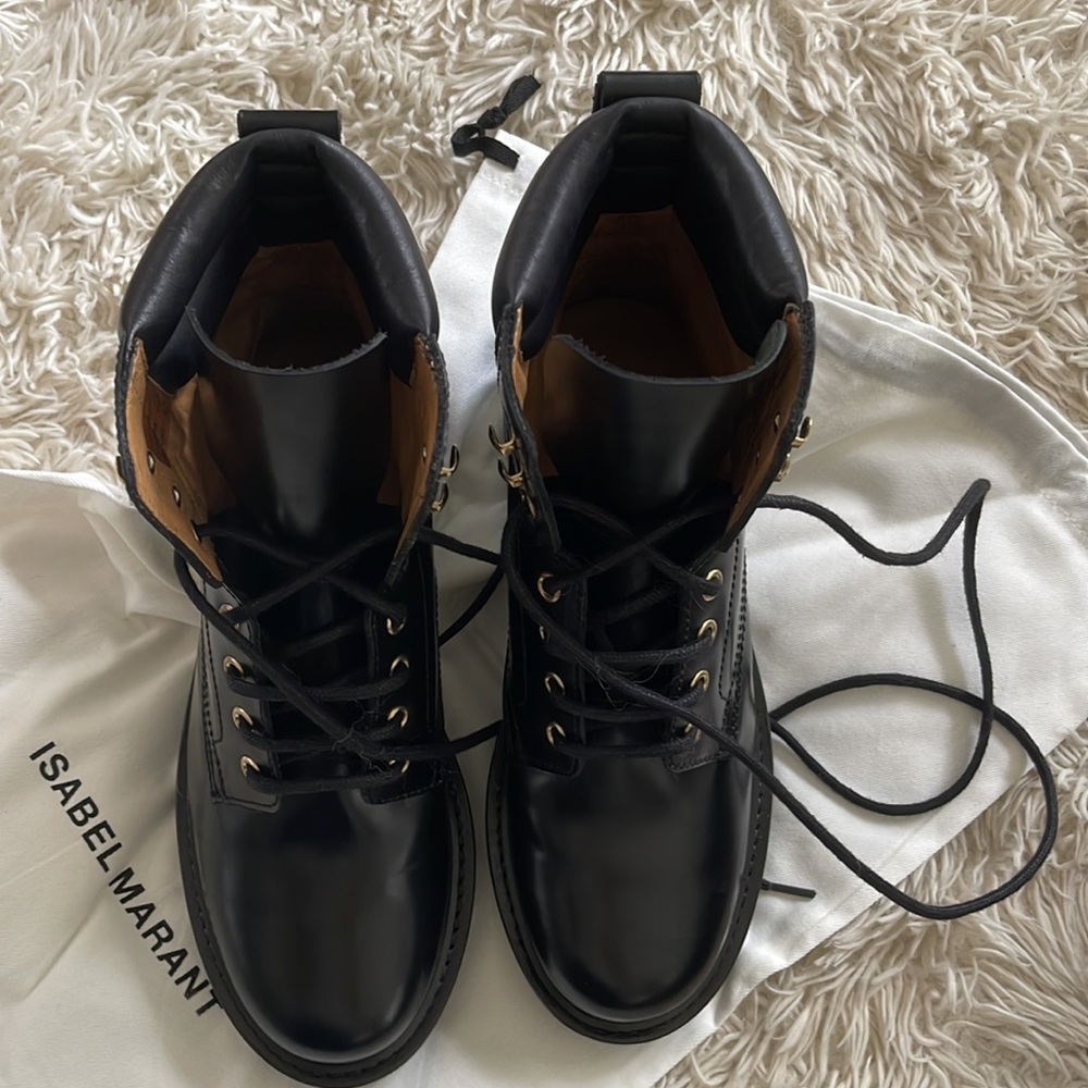 Isabel Marant Campa Combat Boot - Picture 4 of 10